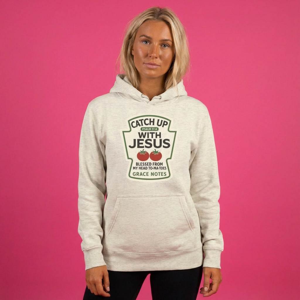 Catch up with Jesus Unisex Hoodie