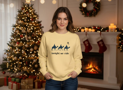 Tonight We Ride Unisex garment-dyed sweatshirt