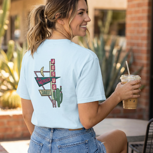 Jesus New Mercies Daily Unisex garment-dyed heavyweight t-shirt