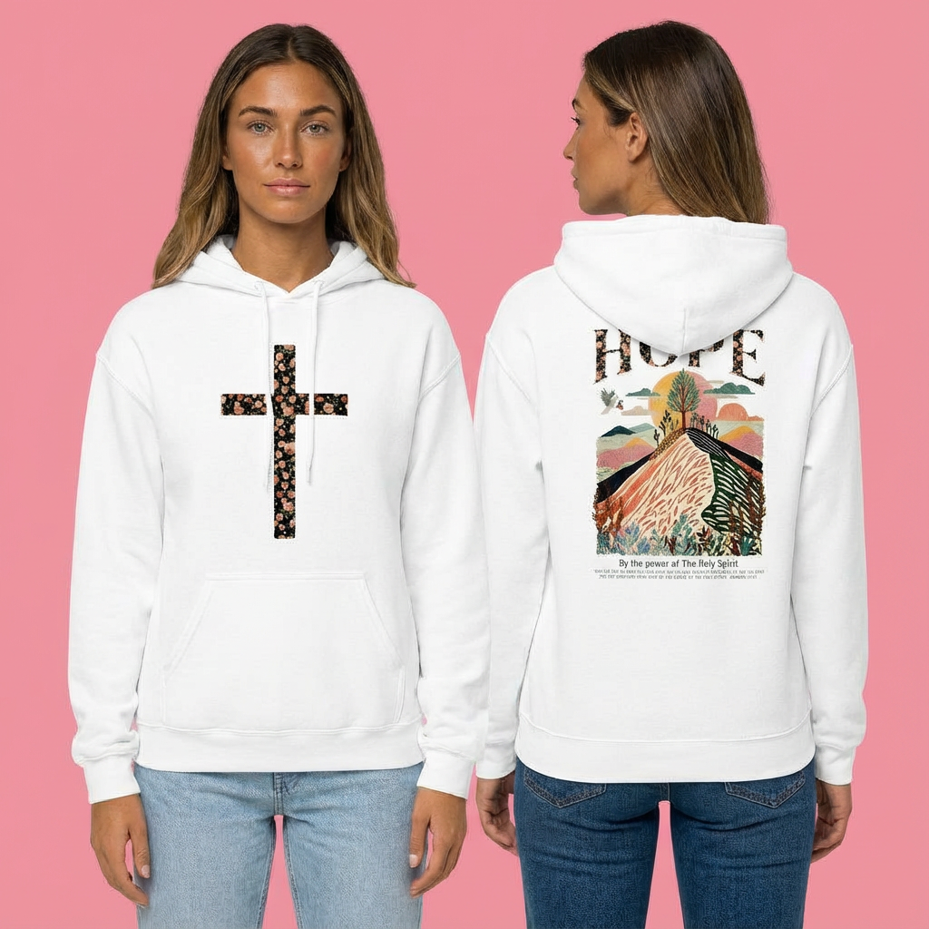 Hope Unisex garment-dyed lightweight hoodie