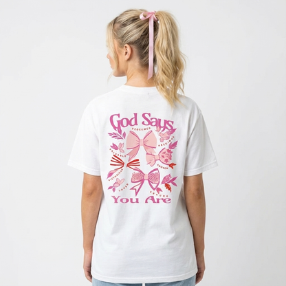 God Says ... Unisex garment-dyed heavyweight t-shirt