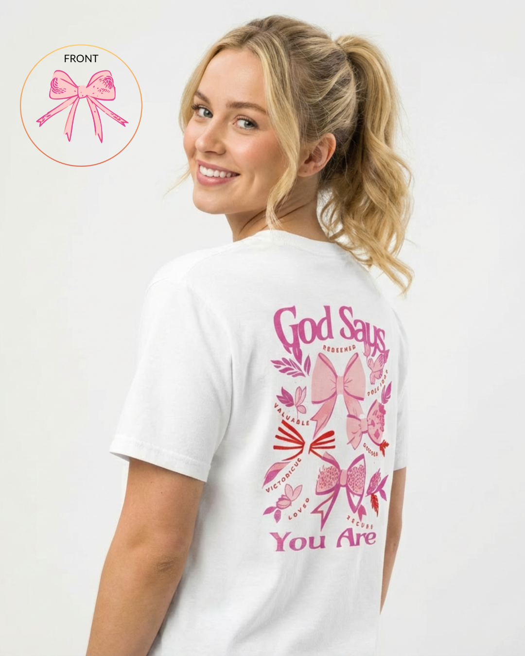 God Says ... Unisex garment-dyed heavyweight t-shirt